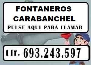 Fontaneros Carabanchel Madrid Urgentes
